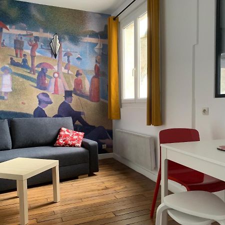 Studio Perfect For 2 Adults And 1 Kid, And Up To 2 Kids - Jourdain 20E, 25Mn To Louvre Via Line M11 Paris Dış mekan fotoğraf