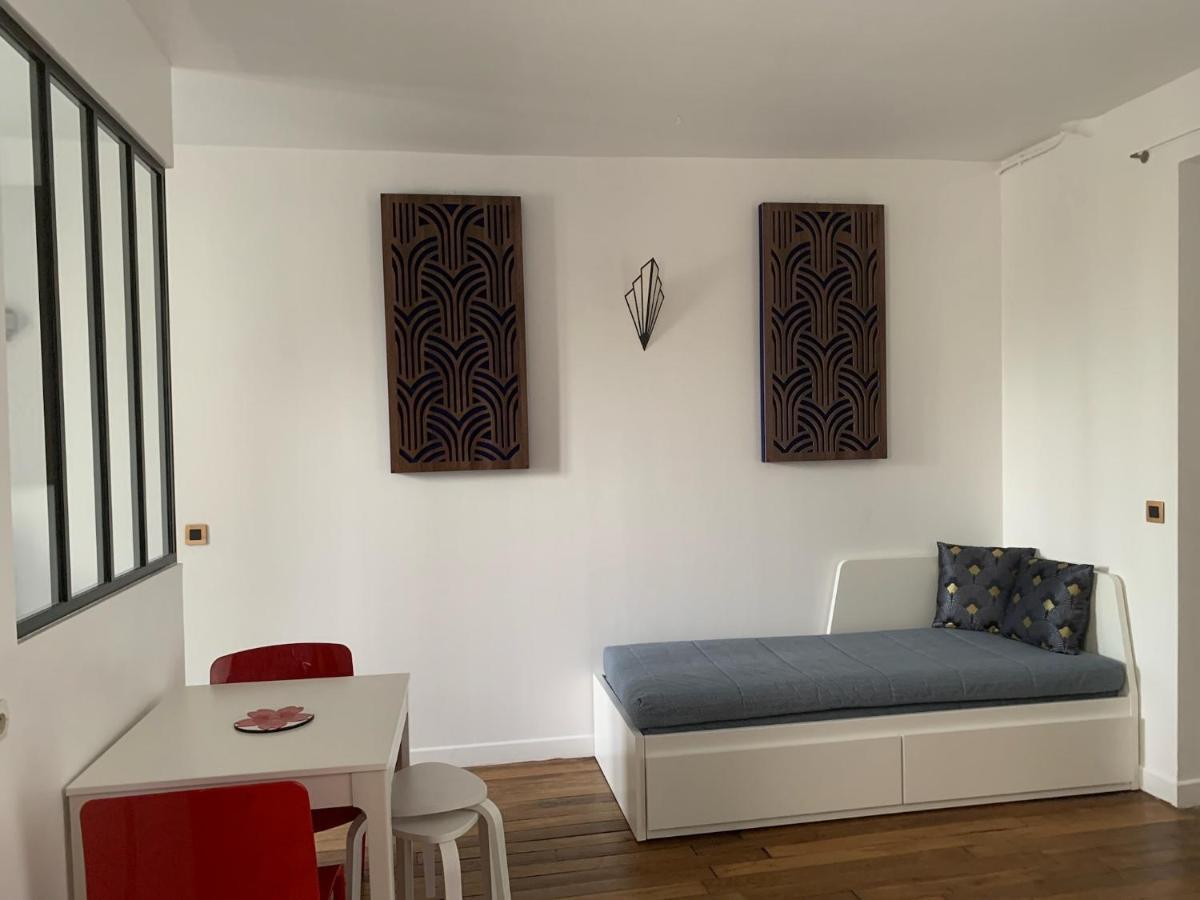 Studio Perfect For 2 Adults And 1 Kid, And Up To 2 Kids - Jourdain 20E, 25Mn To Louvre Via Line M11 Paris Dış mekan fotoğraf