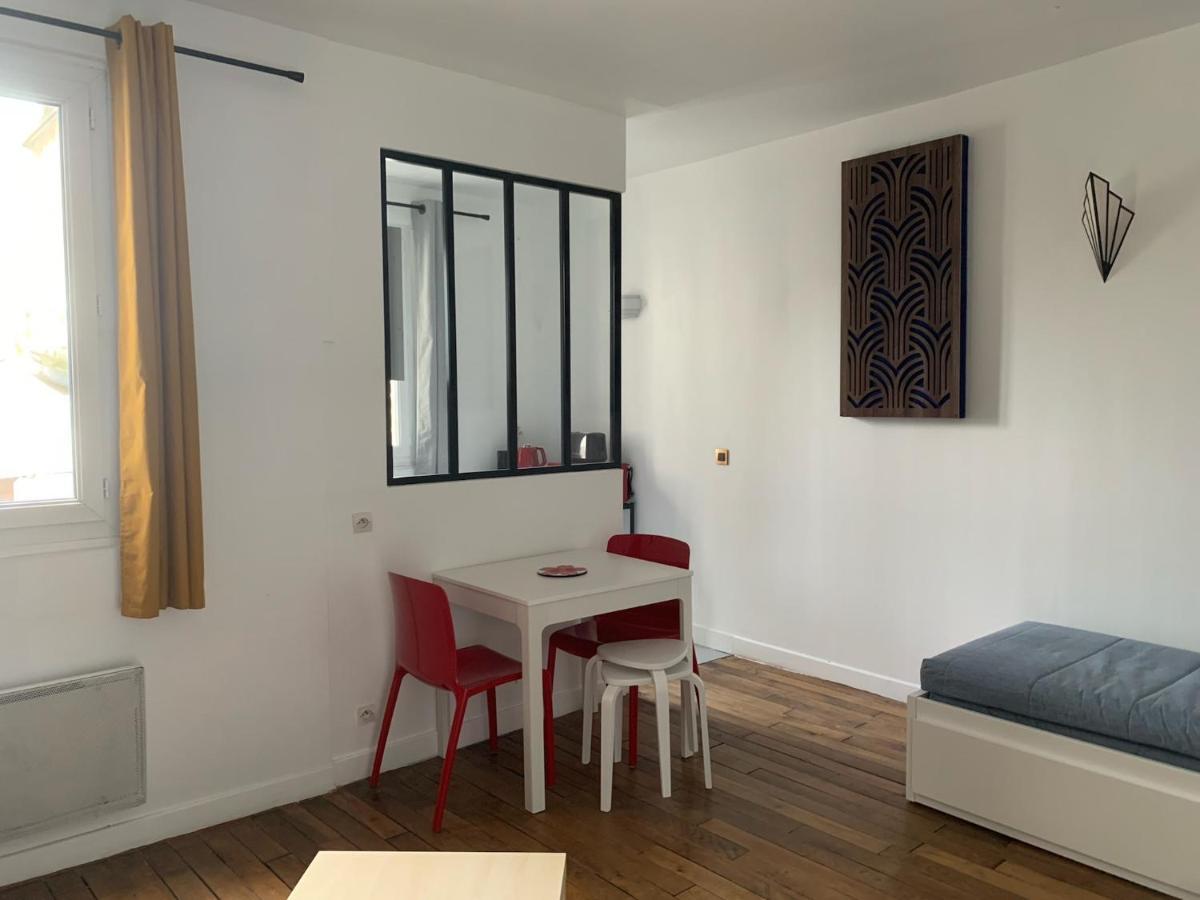 Studio Perfect For 2 Adults And 1 Kid, And Up To 2 Kids - Jourdain 20E, 25Mn To Louvre Via Line M11 Paris Dış mekan fotoğraf