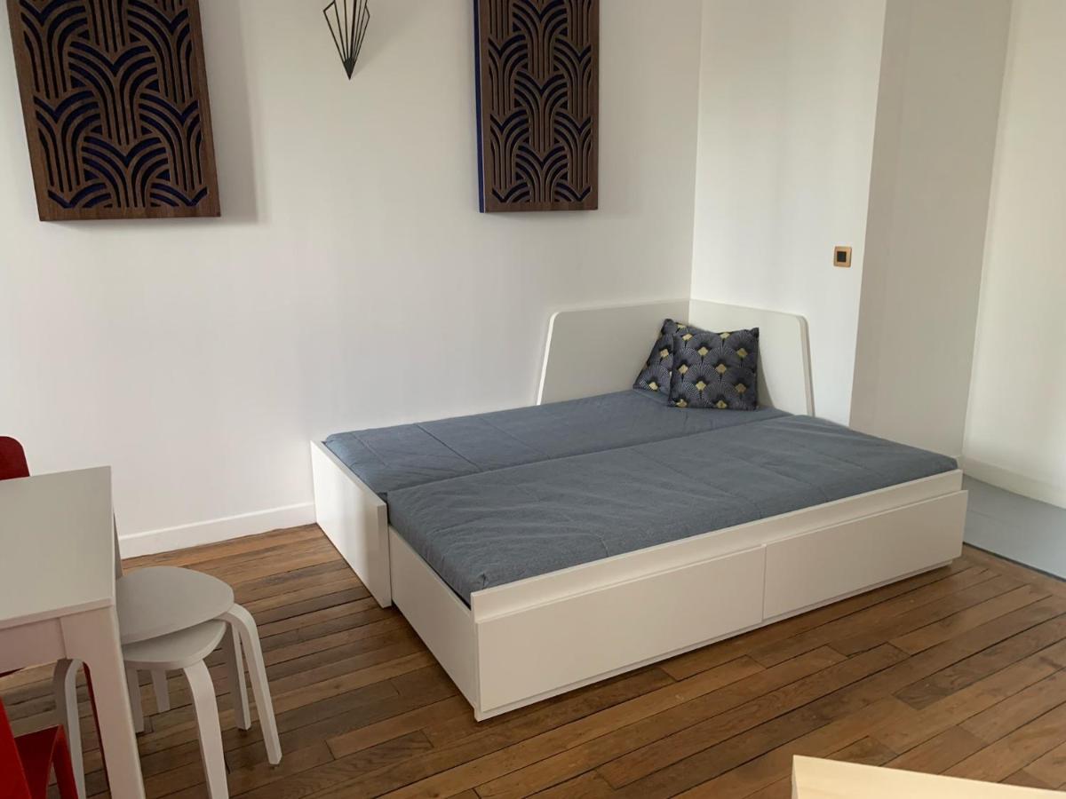 Studio Perfect For 2 Adults And 1 Kid, And Up To 2 Kids - Jourdain 20E, 25Mn To Louvre Via Line M11 Paris Dış mekan fotoğraf